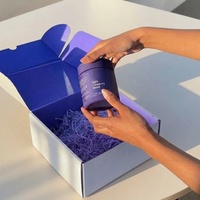 Boîte d'expédition en carton durable personnalisée PR Box pour kit de produits de compléments alimentaires