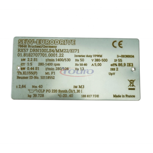 Motorreductor Helicoidal Eurodrive RX57 DRN100LS4/MM22/EI71 100% Nuevo y Original para Sistemas de Transporte y Manipulación de Materiales - Product Image 4