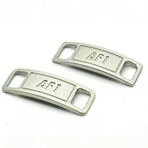 Aksesoris Gesper Tali Sepatu Logam untuk Dekorasi Sepatu Kustom, 30 Warna, Model AF1-9, Tag Hiasan Tali Sepatu - Product Image 5