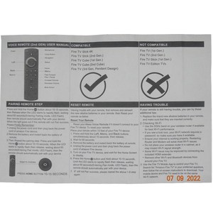 Télécommande vocale Bluetooth Crystal Pearl Tianhong Fire TV Stick 4K pour téléviseur - Product Image 3