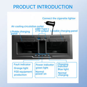 Cargador Inalámbrico para Auto CARSOUL, para <span class=keywords><strong>Land</strong></span> <span class=keywords><strong>Rover</strong></span> <span class=keywords><strong>DEFENDER</strong></span> 2020-2022, Volante a la Derecha/Izquierda, Manos Libres, Carga Rápida de 15W, Soporte para Teléfono Resistente al Fuego, 2 Años de Garantía - Product Image 4
