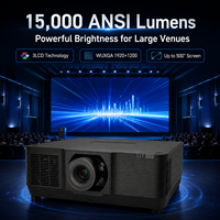Projecteur laser haute luminosité 15000 ANSI Lumens WUXGA 1920x1200 pour auditorium, église et événements