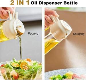 Venta al por Mayor de Pulverizador de Aceite de 16 oz/470 ml para Cocinar, Botella de Aceite, Utensilios de Cocina, Freidora de Aire, Ensaladas, Barbacoa - Product Image 5
