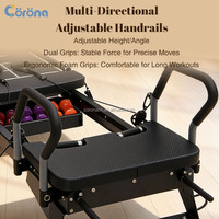 Máquina de Pilates Reformer Megacore Xformer Ajustable de Aleación de Aluminio de Grado Comercial para Estudio de Pilates