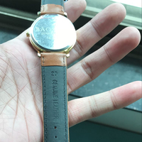 Jam Tangan Pria Mewah Unisex Quartz Charm Fashion Bisnis Kasual Kaca Paduan Logam Tali Kulit Harga Murah Modern Sporty 10 Bar