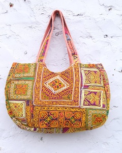 Wholesale Price Hot Banjara <b>Bag</b>-Handmade Indian Tribal <b>Patchwork</b> Tote Embroidery Large Capacity for Women's Outdoor Daily Use - Product Image 4