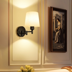 High Quality LED Glass Metal <b>Wall</b> Lamp With Chain Switch Outdoor <b>Bedside</b> and Surface Mount <b>Lighting</b> - Product Image 5