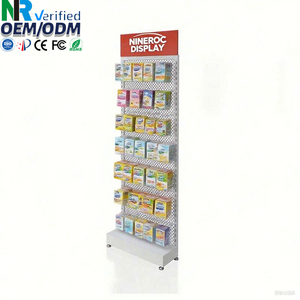 Estante de Pared de Cartón Reciclado Ecológico <span class=keywords><strong>para</strong></span> Exhibición de Cosméticos, <span class=keywords><strong>Panel</strong></span> <span class=keywords><strong>Perforado</strong></span> de Metal, <span class=keywords><strong>Escritorio</strong></span> Flotante <span class=keywords><strong>para</strong></span> Monitor, <span class=keywords><strong>para</strong></span> Sala de Estar - Product Image 1