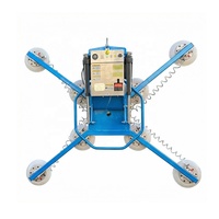 Nuevo Elevador Eléctrico de Ventosas de Vidrio con Rotación y Inclinación Manual, Motorizado, a Batería, en Forma de X, de 400Kg-1200Kg, con Certificación CE