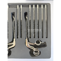 SY-P142 Juego de Artroscopio de Gran Angular Autoclavable con Pinzas, Cuchillo y Trócar para Cirugía Ortopédica de Rodilla