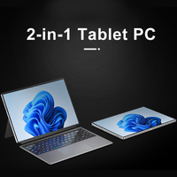Tablet PC 2 en 1 con Pantalla Táctil IPS de 14 Pulgadas para el Hogar Inteligente, con Teclado y Ventilador de Refrigeración Integrado