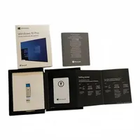Windows 10 Pro USB en Caja, Clave de Activación 100% Online, Paquete Completo FPP USB, Envío Rápido
