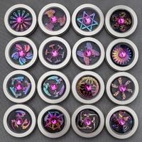 Spinner Jari Logam Warna-warni, Mainan Pereda Stres, Spinner Tangan untuk Anak-anak dan Dewasa, Grosir