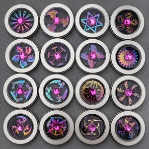 Spinner Metálico Colorido, Spinner de Dedo de Aleación, Juguete Antiestrés, Spinner de Mano para Niños y Adultos, Venta al Por Mayor - Product Image 1