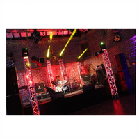 Aluminio iluminación cabeza móvil DJ luz truss stand truss para la venta
