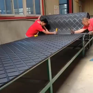 गाय/घोड़ा स्थिर फर्श के लिए अनुकूलित आकार रोल रबर मैट - Product Image 5