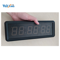 Timer latihan Interval elektronik Mini 1.5 inci untuk Gym garasi rumah menggunakan harga pabrik