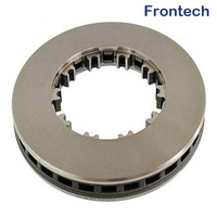 Disques de frein pour camions et bus certifiés ECE, fiables et de qualité supérieure, revêtus pour Iveco Daily VI/MAN 35.360, Daf, BMW, Yutong, Byd