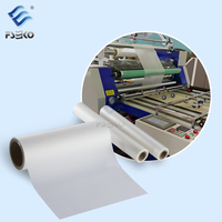 Film de plastification thermique brillant pour impression numérique, 20 microns, film de plastification pré-enduit EVA haute brillance, rouleau de film de plastification finition brillante