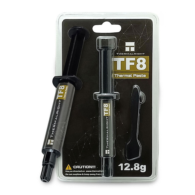 Thermalright TF8 1.2/2g/5.8g/12.8g High Performance CPU/GPU Heat Dissipation Thermal Grease 13.8 THERMAL CONDUCTIVITY (W/M-K)