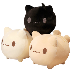 Bán Buôn Cá Sang Trọng Đuôi Mèo Thú Nhồi Bông Trang Trí Nội Thất Trẻ Em Món Quà Sinh Nhật Mềm Vòng Đôi Mắt Lớn Mèo Đồ Chơi Với Đuôi Cá - Product Image 1