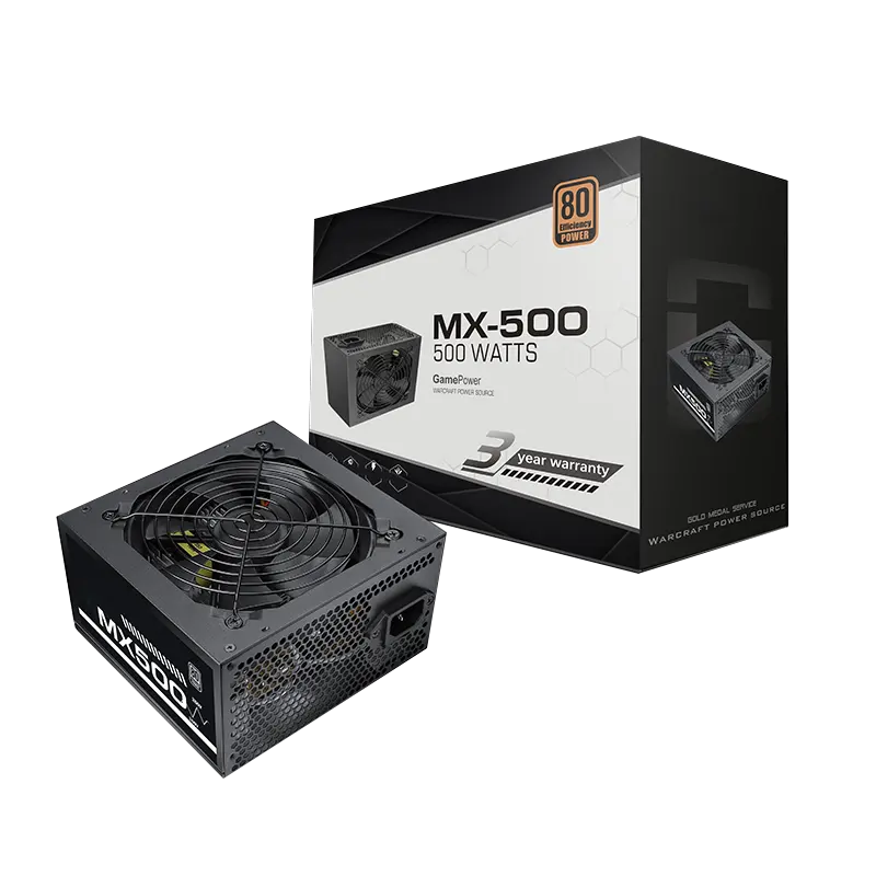 เคสคอมพิวเตอร์ PSU 500W,อุปกรณ์จ่ายไฟ GPU ATX สไตล์ใหม่เครื่องจ่ายไฟระบบไฟฟ้า PSU สำหรับคอมพิวเตอร์450W วัตต์