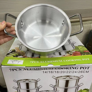 Home Kitchen Cookware Aluminum Cooking <strong>Pot</strong> Sets 14pcs <strong>Non</strong> <strong>Stick</strong> Home Kitchen Cook <strong>Pot</strong> - Product Image 2