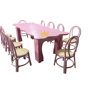 Sillas de Mimbre para Niños en Oferta, Asientos Infantiles Hechos a Mano para Fiestas de Cumpleaños, Muebles Ligeros para Fiestas - Product Image 6