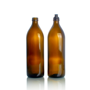 Botellas de Vidrio Transparente Marrón de 3L de Gran Capacidad, Vacías, Personalizadas por Fabricante de Lujo, para Almacenamiento de Vino, con Tapón de Corcho - Product Image 5