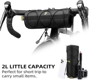 Muestra gratuita: Bolsa para manillar de bicicleta Source Factory con soporte de liberación rápida y compatibilidad con smartphones - Product Image 3