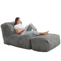 Canapé-lit pliable moderne en tissu en forme de L, grand fauteuil lounge individuel doux pour adultes, chambre, salon, hôtel, amovible