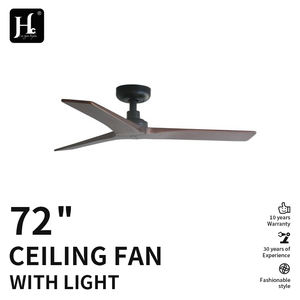 Ventilador de Techo de 52 Pulgadas con 3 Aspas de Madera Maciza, Control Remoto Inteligente, para Sala de Estar, Viento Cómodo - Product Image 3