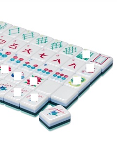 <span class=keywords><strong>Oh</strong></span> <span class=keywords><strong>My</strong></span> Luxury Modern - Juego de Mahjong Acrílico Azul de Cuatro Capas con Fichas Personalizadas para Fiestas y Venta al por Mayor - Product Image 2