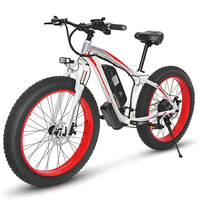 Bicicleta Eléctrica Urbana con Llantas Gruesas de 26'' (Almacén UE/Reino Unido), 48V 17.5Ah, Largo Alcance, 7 Velocidades, Aleación de Aluminio, Certificación CE, para Adultos