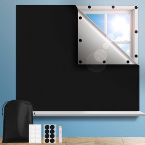 Tende Oscuranti 100% per <span class=keywords><strong>Finestre</strong></span>, Tende da Viaggio Oscuranti, Tende Temporanee per Camerette e Dormitori - Product Image 1