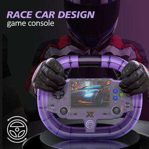 Consola <span class=keywords><strong>de</strong></span> juegos portátil con pantalla HD Retro clásica <span class=keywords><strong>de</strong></span> 3,5 pulgadas con diseño <span class=keywords><strong>de</strong></span> volante, reproductor <span class=keywords><strong>de</strong></span> juegos Retro - Product Image 5