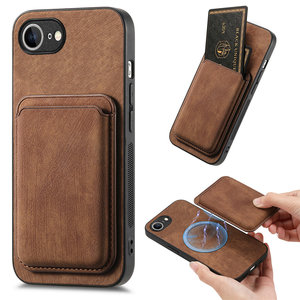 Хит продаж: Роскошный чехол-кошелек для <span class=keywords><strong>iPhone</strong></span> со съемным отделением для карт, магнитным держателем и слотом для карт - Product Image 3