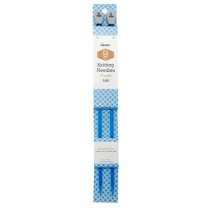 75401 2 pièces aiguilles à <span class=keywords><strong>tricoter</strong></span> en acrylique ensemble d'aiguilles à <span class=keywords><strong>tricoter</strong></span> à pointe unique en <span class=keywords><strong>6</strong></span> tailles différentes aiguilles à <span class=keywords><strong>tricoter</strong></span> droites - Product Image 3