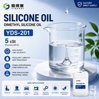 Huile de silicone PDMS de qualité industrielle à faible viscosité 5Cst 10Cst 30Cst, fluide lubrifiant en silicone