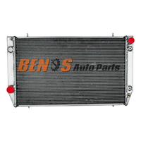Radiateur en aluminium à 4 rangées pour Jaguar XJS Base 3.6L/92-96 Jaguar XJS 4.0L 1982 ~ 1991