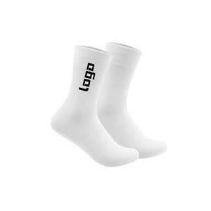 Bamboo Dress <b>Socks</b> for Men Women <b>Moisture</b> Absorbing Breathable Anti-Bacterial Eco-Friendly Casual Crew <b>Socks</b> with Body Logo - Product Image 1