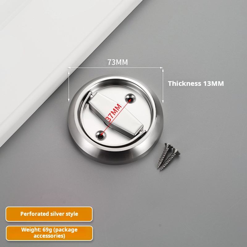 Brushed steel (screws included)