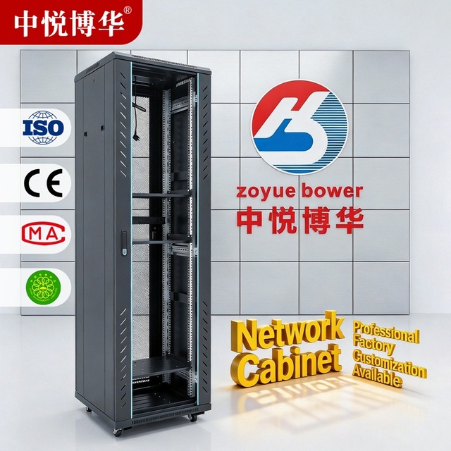 4u 6u 9u 12u 22u 27u 32u 36u 42u 46u Data Center Network Cabinet 19 Inch Rack Mount Standard Server Outdoor BLACK OEM
