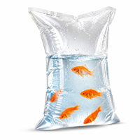 Sac de transport portable pour poissons vivants pour la pêche en extérieur 20*40, sac de stockage pour poissons frais de tournoi avec compatibilité oxygène, sac étanche