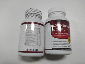 Fábrica Direta Fornecimento Herbal Blood Sugar Support Complex Cápsulas Níveis Saudáveis de Glicose Sanguínea para Adultos - Product Image 2