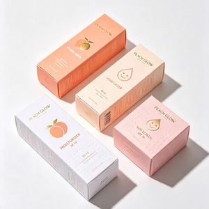 FX Skincare Packaging Carton Crafted From White <b>Card</b> Paper with Custom Artwork Printing Matte Coating and Foil Logo Decoration - Product Image 5
