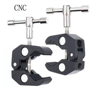 Cnc Aluminum Alloy <b>Clamp</b> 14 Inch Adjustable Photography <b>Lighting</b> Mount Bracket - Product Image 1