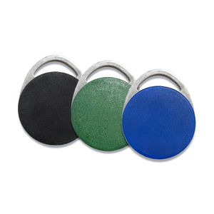 13.56MHz RFID Keyfobs 13.56MHz ABS Plastic Waterproof Keyfob <b>Blank</b> Keychain for Hotel Home - Product Image 6