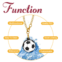 Xiaochuan produits en gros pendentif accessoires tasse breloques bouteille d'eau décoration papeterie personnalisée pendentifs pour verres
