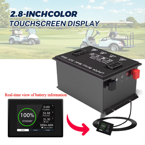Batería LiFePO4 Personalizada <span class=keywords><strong>de</strong></span> 51.2V 105AH con 6000 Ciclos, Pantalla <span class=keywords><strong>de</strong></span> Energía e Inversor para Campos <span class=keywords><strong>de</strong></span> Golf y Vehículos Eléctricos Pequeños - Product Image 5